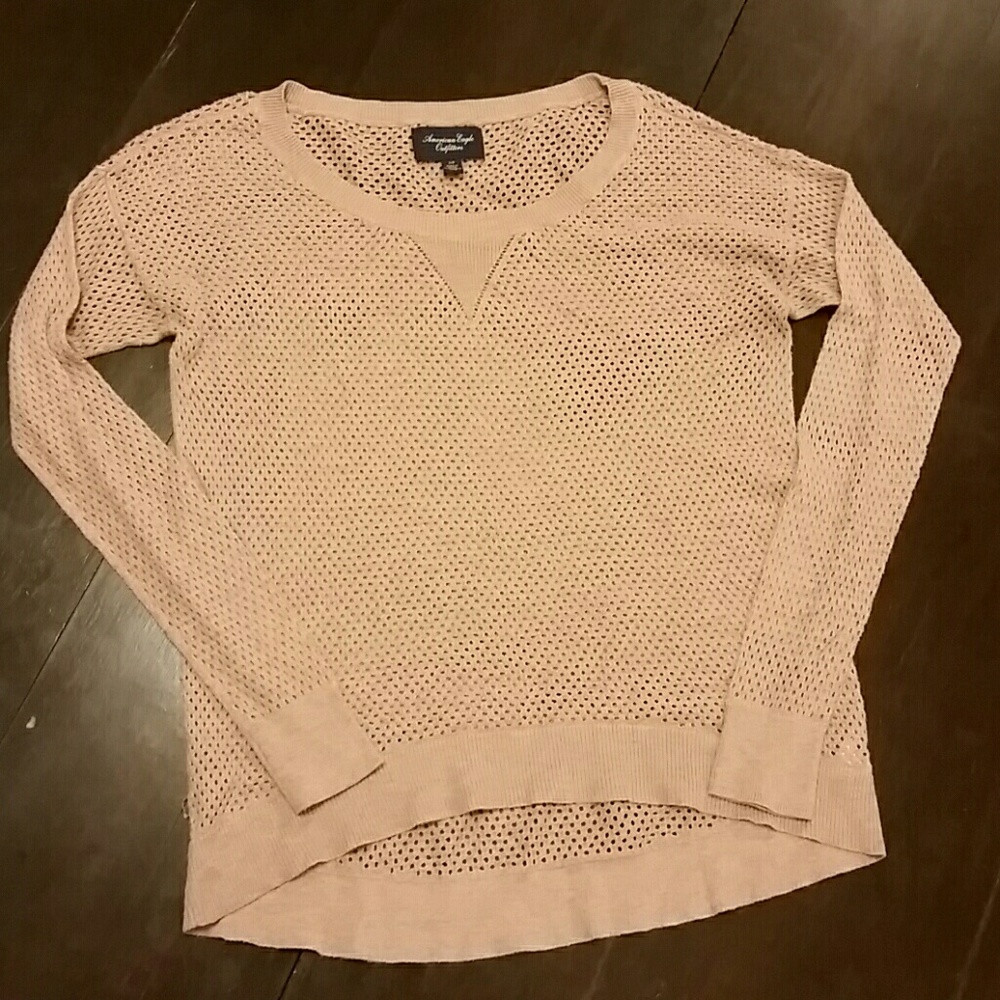 Tan American Eagle shirt